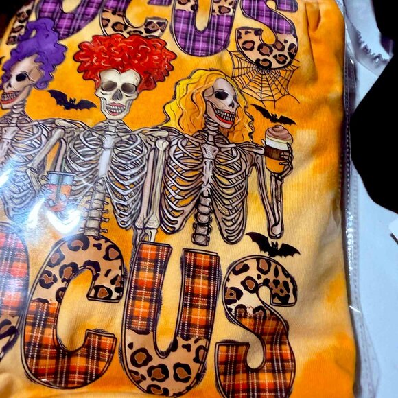Hocus Pocus Halloween Tie- Dye Tee - Picture 4 of 4